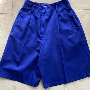 Liz Claiborne royal blue shorts